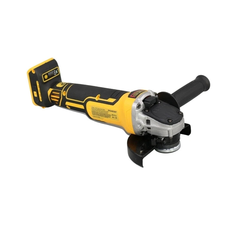 Esmerilhadeira Angular 115mm e 125mm Dewalt, Modelo DCG412B, Motor Brushless, 405 W de Potência, Ideal para Trabalhos em Serralherias, Sem Bateria e Sem Carregador