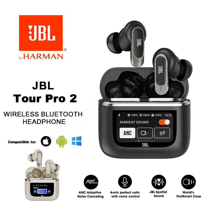 JBL Tour Pro 2 True Wireless Bluetooth