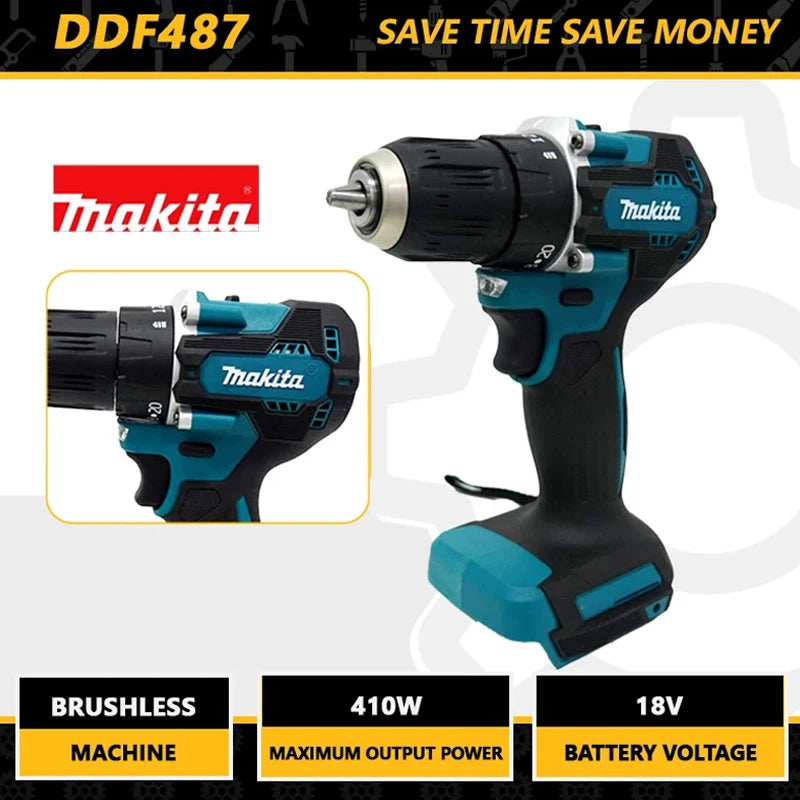 Furadeira Parafusadeira De Impacto 18v DHP482Z Makita Sem bateria